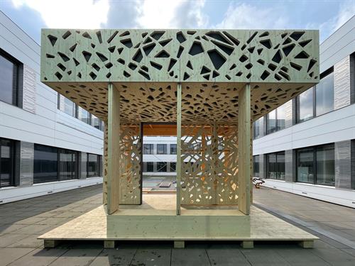 Modell der Radstation